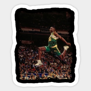 One Minute of Shawn Kemp Ridiculousness, Reign Man Sticker